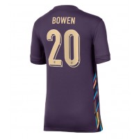 Camiseta Inglaterra Jarrod Bowen #20 Segunda Equipación Replica Eurocopa 2024 para mujer mangas cortas